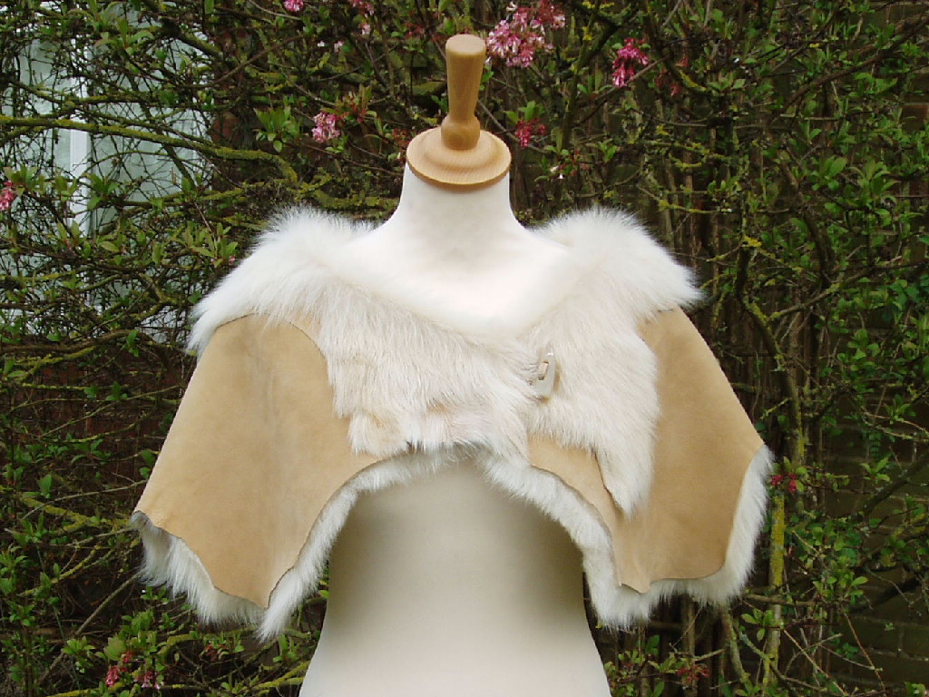 Large Shaped Toscana Shrug with Toggle