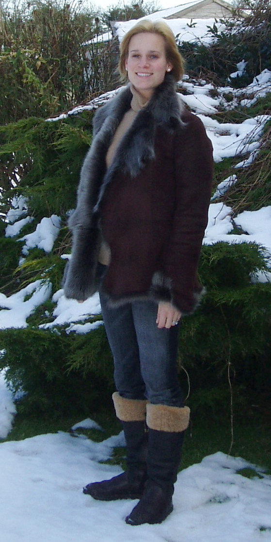 Brown Brisa Toscana Shearling Sheepskin Jacket