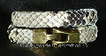 Python Snakeskin Wrap Bracelet