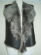 Brown Nappa Finish Brisa Toscana Sheepskin Gilet 12