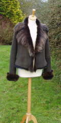 Amandari Toscana Shearling Jacket S