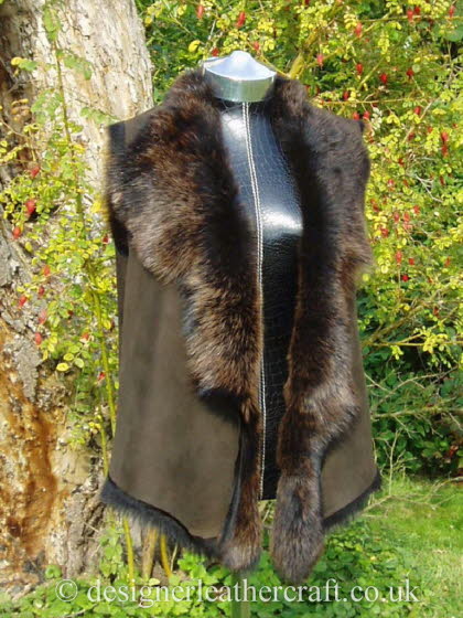 Amandari Toscana Sheepskin Gilet 14-16 - Bl 23