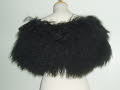 Back View of the Mongolian Wrap Tied on the Shoulder