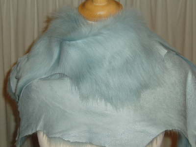 Beautiful Pale Aqua Blue Pearlised Finish Toscana
