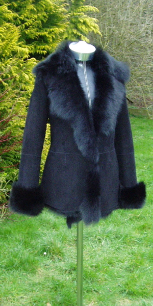 Black Shearling Jacket