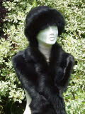 Black Toscana Hat