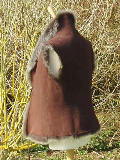 Brown Brisa Toscana Shearling Sheepskin Gilet �145