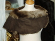 Brown Suede Finish Shearling Shrug �58