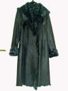 Charcoal Grey Sheared Toscana Coat