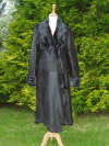 Charcoal Grey Sheared Toscana Coat