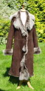 Chocolate  Brown Brisa Toscana Lambskin Coat