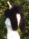 Dark Brown Mongolian Scarf DkBr48 �55