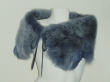 Denim Blue Sheepskin Shrug �42