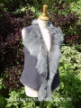 Grey Brisa Toscana Gilet size 8-10 Bl 21 inches