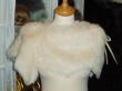 Ivory Toscana Shearling Shrug �58