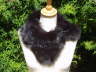 Jet Black Shearling Tippet with Toggle 24 inch �28 On Hold
