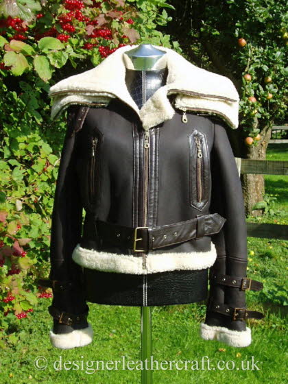 Ladies Sheepskin Flying Jacket