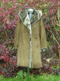 Olive  Merino Sheepskin Coat