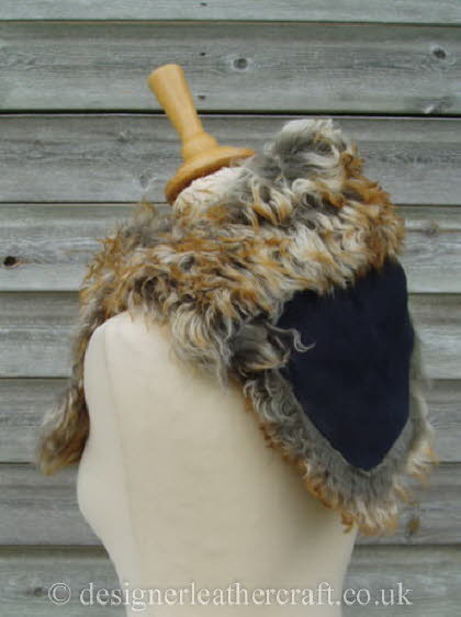 Pavone Tigrado Shearling Sheepskin  Wrap Reversed Pic 6