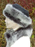 Black Brisa Toscana Shearling Hat