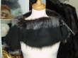 Suede Finish Black Toscana Brisa Shoulder Shrug �48