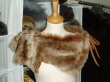 Tan Tipped Toscana Shearling  Shrug