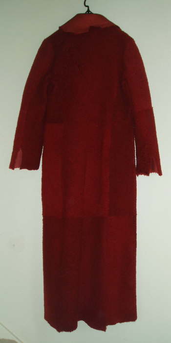 Wool Shade Varies on Back of Coat